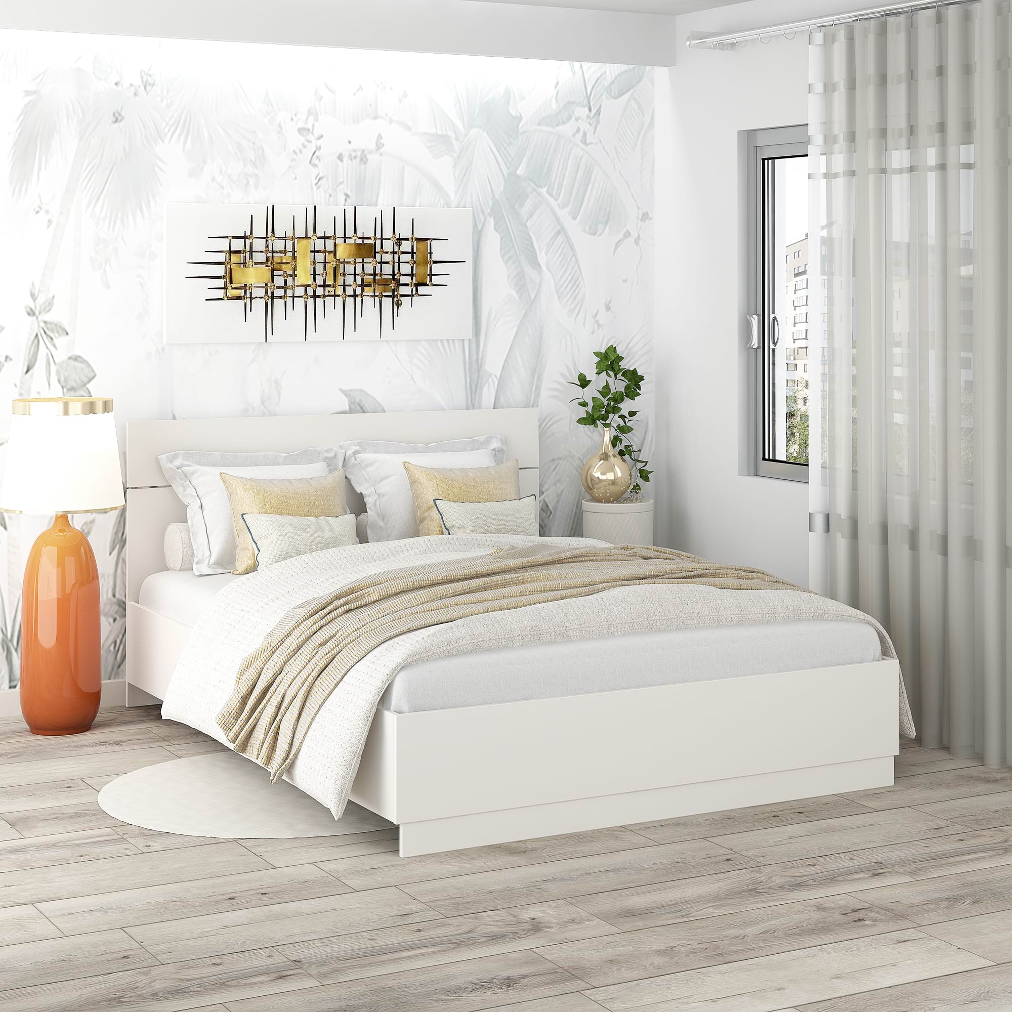 Oferta Pat AMBRO 140X200, Alb Portelan