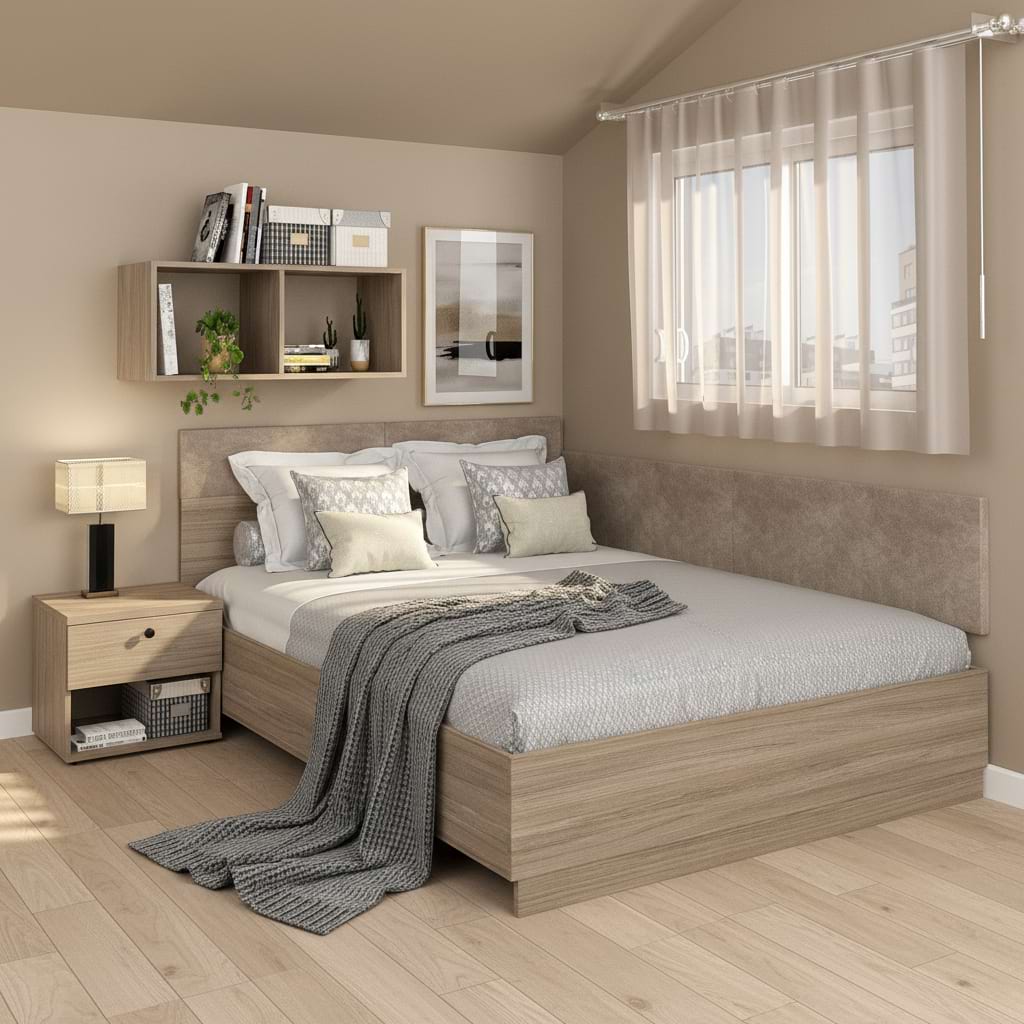 Pat colt AMBRO, 140x200, Oak