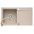 Set chiuveta granit LOTUS & baterie OSSIA - Beige de la Tamos
