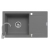 Set chiuveta granit MIDO PLUS & baterie BELLO - Grey de la Tamos