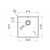 Chiuveta Inox ASTRIS 40x40 1B SM de la Tamos
