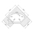 Chiuveta Inox NEFELI 102x55 1B 2D SM de la Tamos