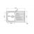 Chiuveta Inox AMALTIA 86x50 1B1D LN de la Tamos