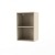 Dulap superior 1 usa STYLE 45 , Vizon, Cappuccino Gloss - 1