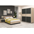 Dormitor MIRANO, configuratia MIR1, Sonoma, Antracit, piele eco Cappucino2