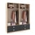 Dressing LINEA 4U-4S, bara umerase, polite, Sonoma, Antracit, compartimentare