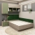 Dormitor colt RIALTO 4, Oak, Pesto, Catifea Verde - 1