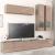 Mobilier Living CUBO A270, Clasic, Oak, Cappuccino Gloss