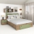 Pat AMBRO, 160x200, sertar frontal, Stejar, Pesto