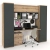 Ansamblu birou STUDIO 7, Stejar, Antracit