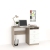 Birou MODUS 3 sertare, Oak, Alb
