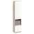 Dulap depozitare bibliorafturi LINEA 45, A37, H200, 1U-111, 2S, Oak, Alb