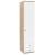 Dulap haine PRIMAVERA 45, H200, 1U2S, polite, Stejar, Alb