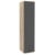 Dulap haine PRIMAVERA 45, H200, 1U2S, polite, Stejar, Antracit