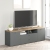 Comoda TV PRIMAVERA, 180x42, H58, 2U2S, Antracit, Stejar