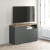 Comoda TV PRIMAVERA, 120x42, H76, 1U3S, Antracit, Stejar