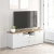 Comoda TV PRIMAVERA, 150x42, H58, 2U2S, Alb, Stejar