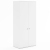 Dulap haine PRIMAVERA 90, H200, 2U, polite, Alb