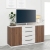 Comoda TV SERENA, 150x42, H79, 2U4S, Nuc Warmia, Alb