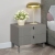 Noptiera MATERA 60, 2 sertare, Gri Piatra, MDF GP vopsit mat