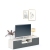 Comoda ARONA 150, A42, H39, 2U1S, Alb Portelan, Antracit