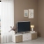Comoda ARONA 150, A42, H39, 2U2S, Alb Portelan, Oak