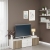 Comoda ARONA 150, A42, H39, 2U2S, Alb Portelan, Stejar