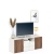 Comoda ARONA 150, A42, H57, 2U2S, Alb Portelan, Nuc Warmia