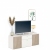 Comoda ARONA 150, A42, H57, 3U1S, Alb Portelan, Oak