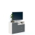 Comoda ARONA 105, A42, H74, 1U3S, Alb Portelan, Antracit