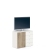Comoda ARONA 90, A42, H74, 1U4S, Alb Portelan, Stejar
