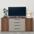 Comoda TV SERENA, 180x42, H79, 2U4S, Nuc Warmia, Gri Piatra