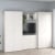 Dressing dormitor ARONA A 270, A50, H195, 4U4S, Alb Portelan