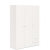 Dulap haine ARONA 135, A50, H195, 3U2S, Alb Portelan