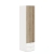 Dulap haine ARONA 45, A50, H195, 1U2S, Alb Portelan, Stejar