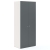 Dulap haine ARONA 90, A50, H210, 2U, Alb Portelan, Antracit