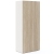 Dulap haine ARONA 90, A50, H210, 2U, polite, Alb Portelan, Oak