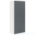 Dulap haine ARONA 90, A50, H210, 2U2S, polite, Alb Portelan, Antracit