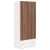 Dulap haine ARONA 90, A50, H210, 2U2S AP, Alb Portelan, Nuc Warmia