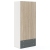 Dulap haine ARONA 90, A50, H210, 2U2S AN, Alb Portelan, Oak