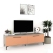 Comoda TV CUBO 180, 2U, Italian, Oak, Ginger