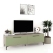 Comoda TV CUBO 180 2U, Italian, Oak, Pesto