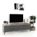 Comoda TV CUBO 180, 1U2S, Italian, Oak, Antracit