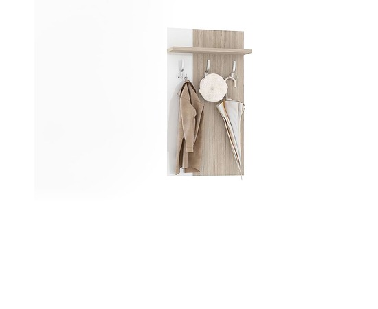 Cuier RIVA 1, Oak, Alb Gloss