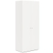 Dulap haine ARONA 90, A50, H210, 2U, polite, Alb Portelan