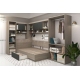 Dormitor colt AMBRO 10, Oak, Antracit, depozitare