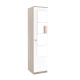Dulap depozitare haine LINEA 45, A52, H200, 1U PO, Oak, Alb - 2