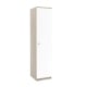 Dulap depozitare haine LINEA 45, A52, H200, 1U PO, Oak, Alb