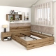 Pat colt AMBRO, 140x200, Stejar2