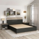 Pat matrimonial AMBRO, 160x200, Antracit, Oak2